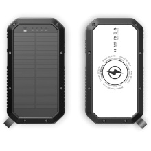 Plastic Solar Power Bank Wireless Charger Solar Power Bank